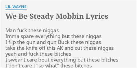 lil wayne steady mobbin lyrics